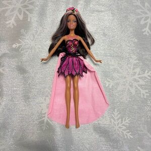 Barbie Mariposa Magic Wings Mariposa African American Doll Mattel 2007